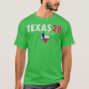 テキサス州28州1845ヴィンテージテシャン Tシャツ