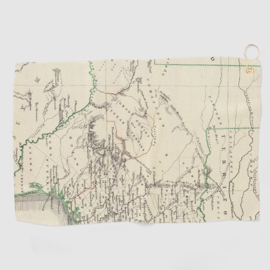 テキサス州2 2 ゴルフタオル (横)