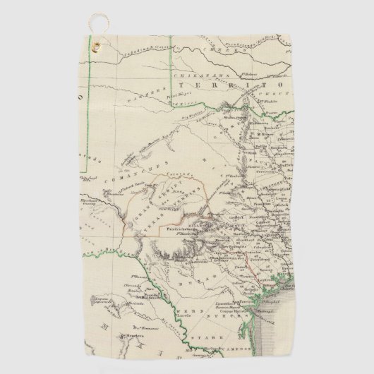 テキサス州2 2 ゴルフタオル (正面)