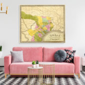 テキサス州5 キャンバスプリント (インサイチュ (リビング))