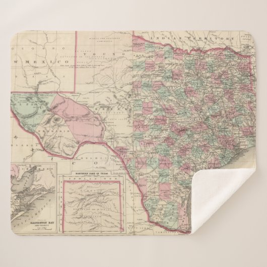 テキサス州5 シェルパブランケット (正面(横))