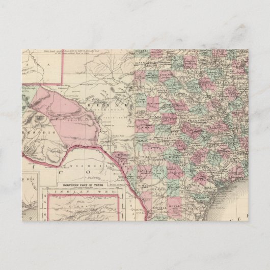 テキサス州5 ポストカード (正面)