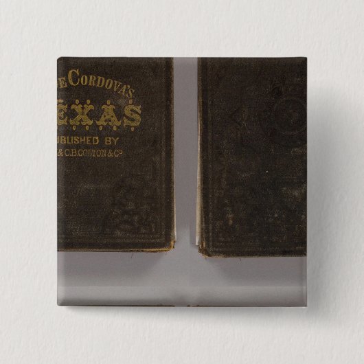 テキサス州6 缶バッジ (正面)