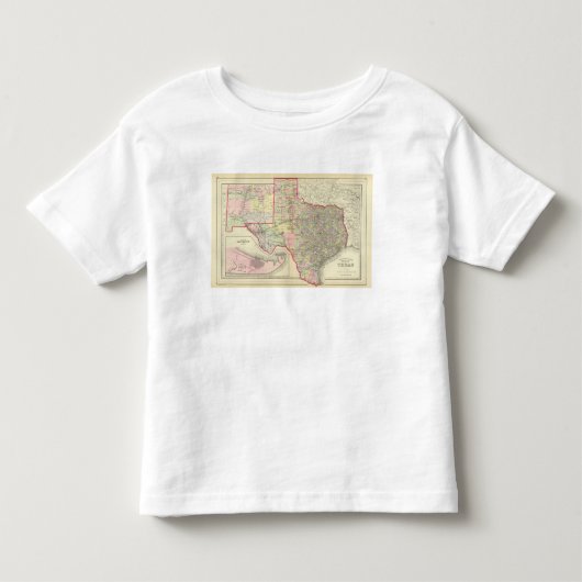 テキサス州7 トドラーTシャツ (正面)