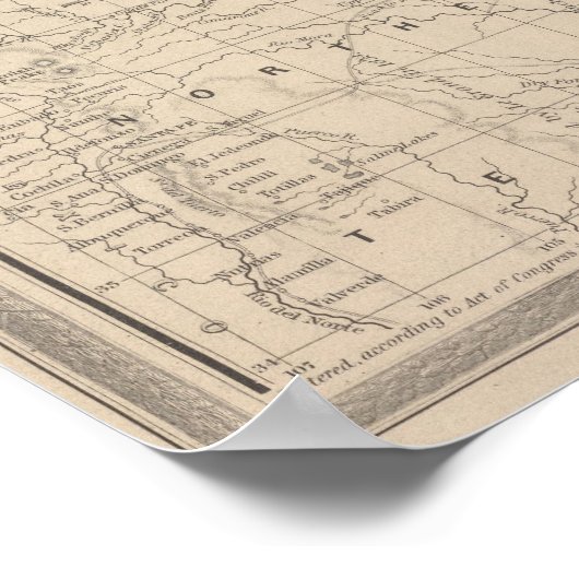 テキサス州8 ポスター (角)