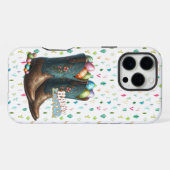 テキサス州/イースターのイースターエッグブーツ南西部 iPhoneケース (裏面横)