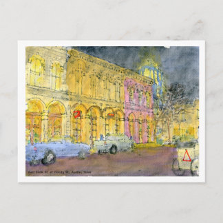 テキサス州・オースティンのトリニティ・セントで第6位 ポストカード