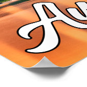 テキサス州・オースティン統一された州 ポスター (角)