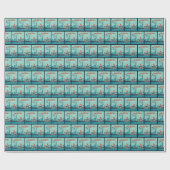 テキサス州・オースティン |コングレスアベニューブリッジ ラッピングペーパー (フラット)