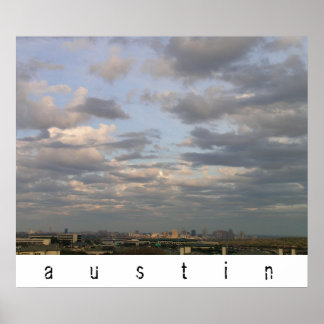 テキサス州・オースティン ポスター