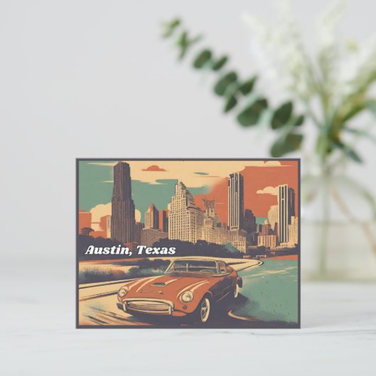 テキサス州・オースティン ポストカード (スタンド正面)