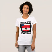 テキサス州・オーストリア・アメリカン Tシャツ (正面フル)