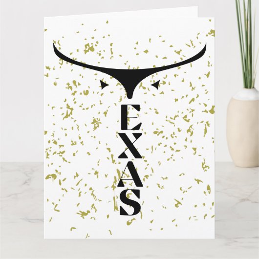 テキサス州 カード (正面)