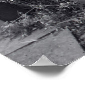 テキサス州・ガルベストンの鋳鉄門 ポスター (角)