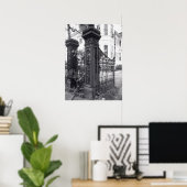 テキサス州・ガルベストンの鋳鉄門 ポスター (ホームオフィス)