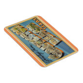 テキサス州、ガルベストンビーチ磁石 マグネット (右側)