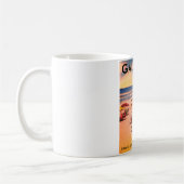 テキサス州・ガルベストン・スチュートビーチ コーヒーマグカップ (左)