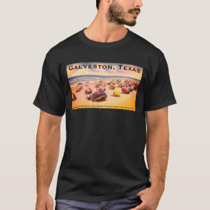 テキサス州・ガルベストン・スチュートビーチ Tシャツ