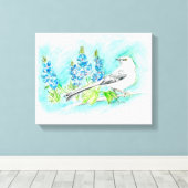 テキサス州 キャンバスプリント (インサイチュ (ウッドフロア))