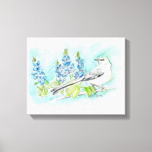 テキサス州 キャンバスプリント (正面)