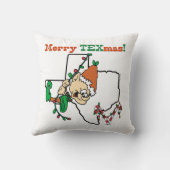 テキサス州・クリスマス クッション (裏面)
