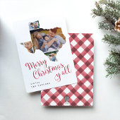 テキサス州・クリスマス |ホーム州数々のフォトコラージュ シーズンカード