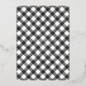 テキサス州・クリスマス |写真のコラージュ 箔シーズンカード (裏面)