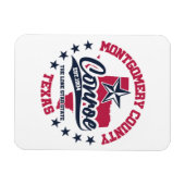 テキサス州・コンロー マグネット (横)