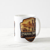 テキサス州・コーパスクリスティ |ヴィンテージ コーヒーマグカップ (正面右)