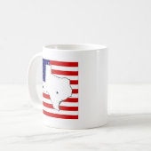 テキサス州 コーヒーマグカップ (正面左)