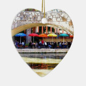 テキサス州-サン・アントニオ2 セラミックオーナメント (右)