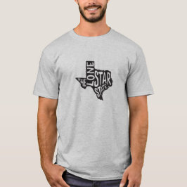 テキサス州:ザローンスター州シャツ Tシャツ