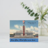 テキサス州、シビルス、ダラスのドライブ ポストカード (スタンド正面)