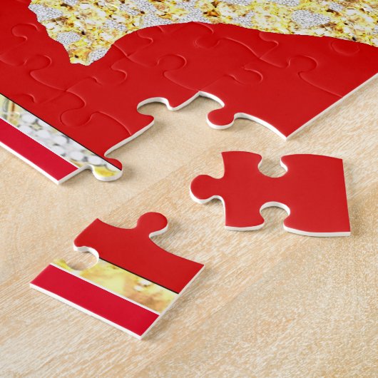 テキサス州 ジグソーパズル (側面)