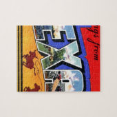 テキサス州 ジグソーパズル (横)