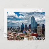 テキサス州・スカイライン・ダラス ポストカード (正面/裏面)