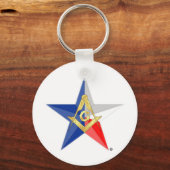 テキサス州「スターライン」のマソン キーホルダー (正面)