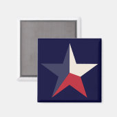 テキサス州・スター磁石 マグネット (正面/裏面)