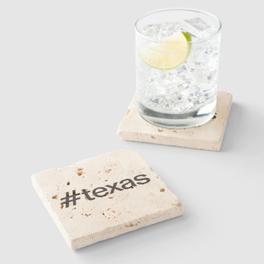 テキサス州 ストーンコースター (横)