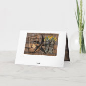 テキサス州・ス素朴ター・ウエスタン・ピストル・カウボーイ・ブーツ ノートカード (裏面)