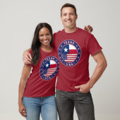 テキサス州、テキサス州Tシャツ、リーギング Tシャツ (ユニセックス)