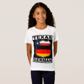 テキサス州・ドイツ・アメリカン Tシャツ (正面フル)