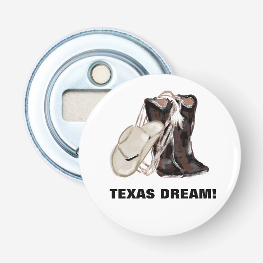 テキサス州・ドリーム！ 栓抜き (正面)