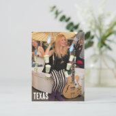 テキサス州・ハロウィーンの衣装パーティー ポストカード (スタンド正面)