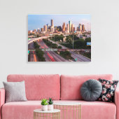 テキサス州・ヒューストンにいる キャンバスプリント (インサイチュ (リビング))