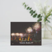 テキサス州・ヒューストン花火 ポストカード (スタンド正面)