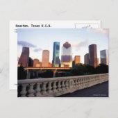 テキサス州・ヒューストン ポストカード (正面/裏面)