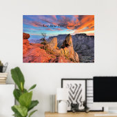 テキサス州、ビッグベンド国立公園。 ポスター (ホームオフィス)