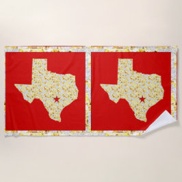 テキサス州 ビーチタオル