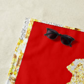 テキサス州 ビーチタオル (インサイチュ)